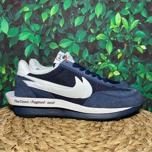 Nike fragment sacai waffle blue white